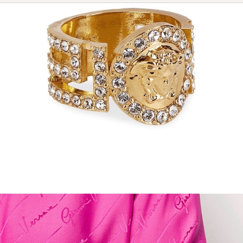 Versace Medusa ring